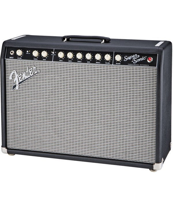 Fender Super - Sonic 22 Combo Amp, Black, 120V - Remenyi House of Music