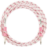 Fender® x Hello Kitty® White/Pink Woven Cable - Remenyi House of Music