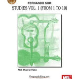 Fernando Sor: Studies Vol. 1 (from 1 to 10) - Remenyi House of Music