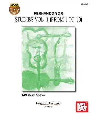 Fernando Sor: Studies Vol. 1 (from 1 to 10) - Remenyi House of Music