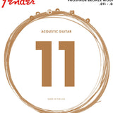 Fender 860CL Phosphor Bronze Dura-Tone Strings, Coated 11-52