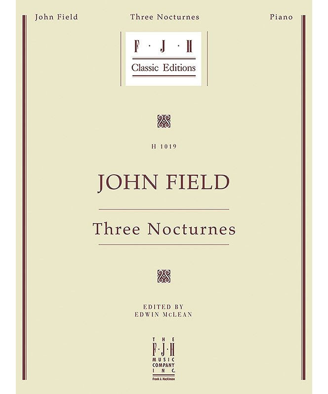 Field J. - 3 Nocturnes - Remenyi House of Music