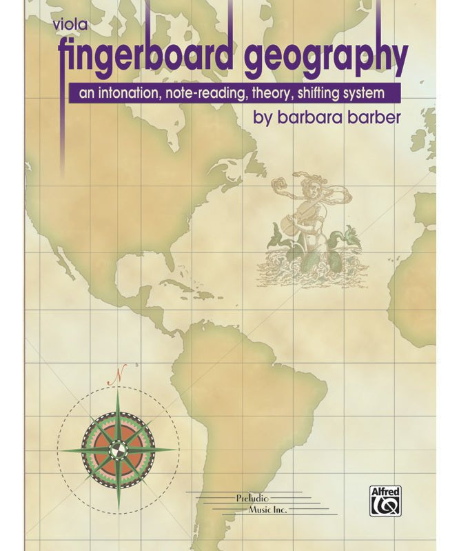 Fingerboard Geography for Viola, Volume 1 - Remenyi House of Music