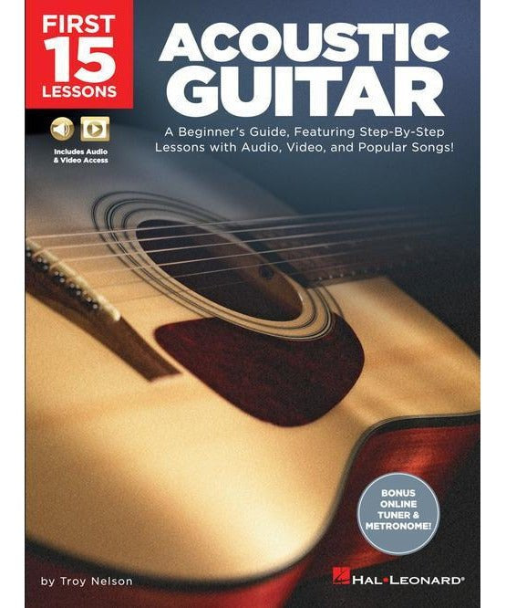 First 15 Lessons - Acoustic Guitar - Remenyi House of Music