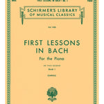 First Lessons in Bach - Book 1 - Remenyi House of Music