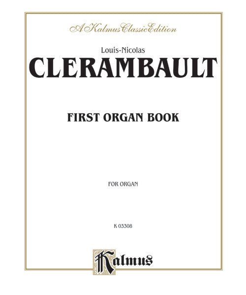 First Organ Book - Remenyi House of Music