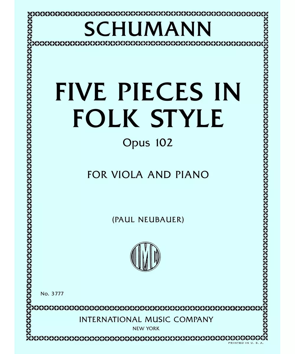 Five Pieces in Folk Style, Opus 102 - Remenyi House of Music