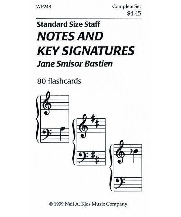 Flash Cards - Notes & Key Signatures - Remenyi House of Music