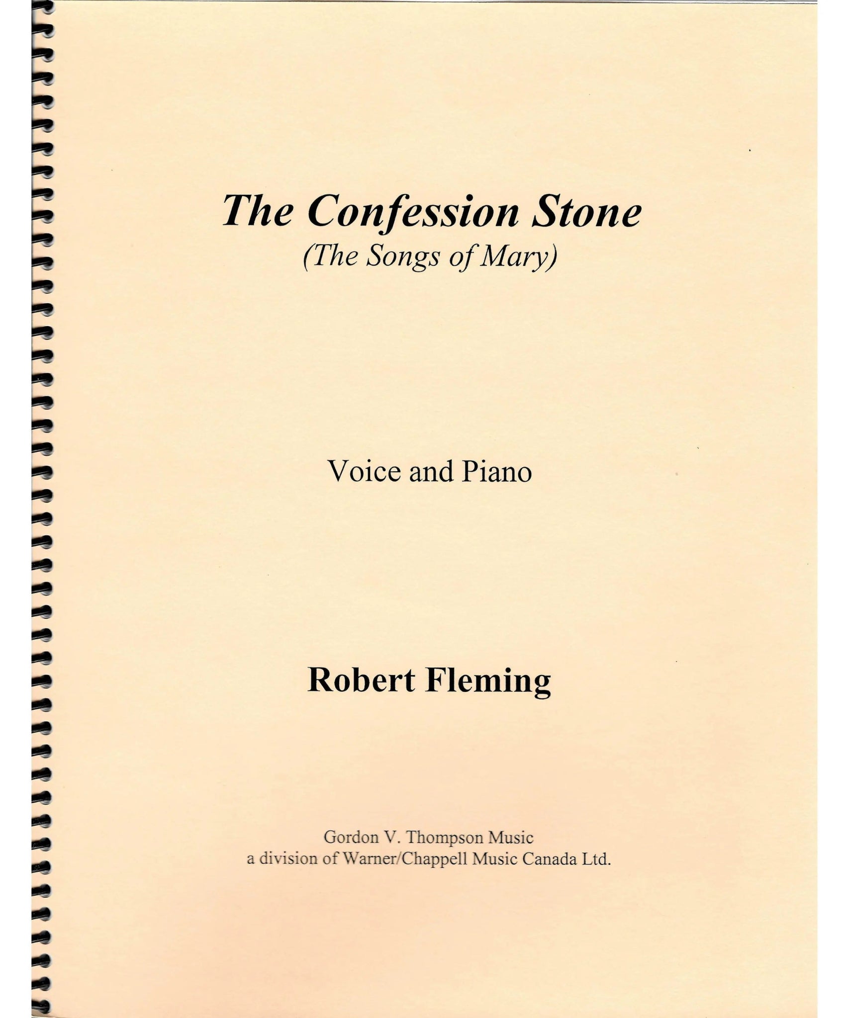Fleming, R. - The Confession Stone (The Songs of Mary) - Remenyi House of Music