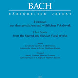 Flute Solos from the Sacred and Secular Vocal Works, Volume I - Remenyi House of Music
