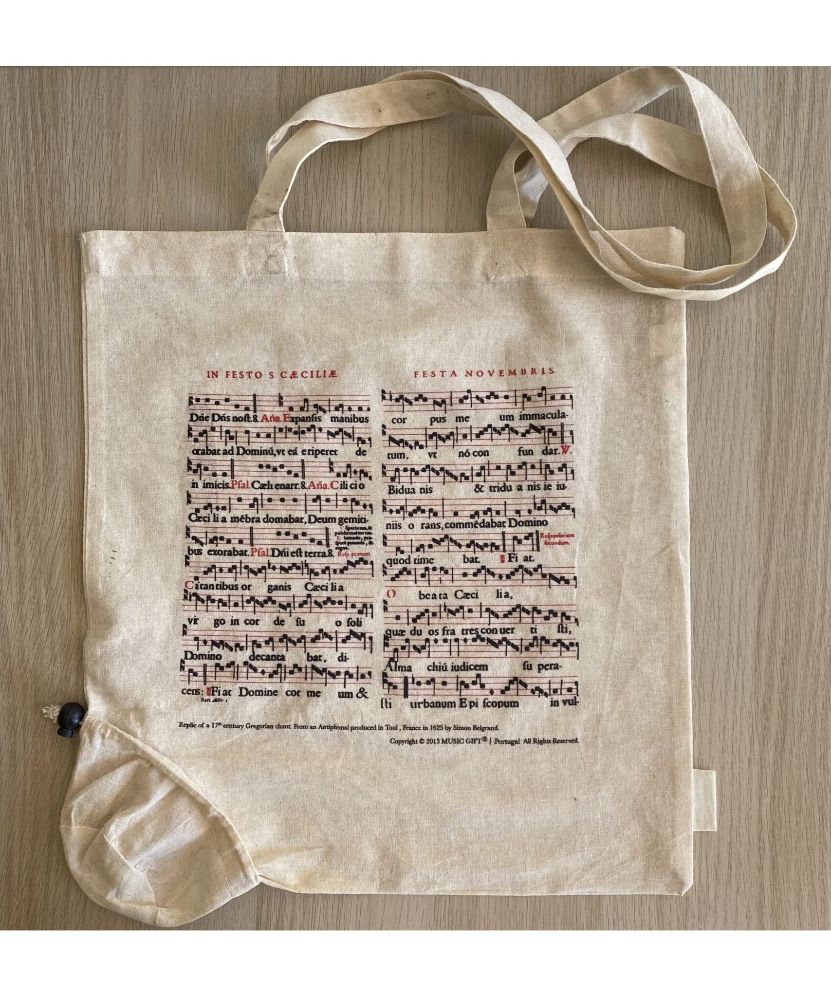 Folding Tote Bag - St. Cecilia Design - Remenyi House of Music