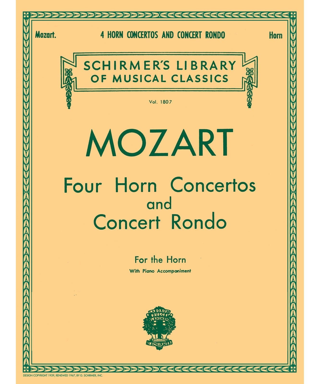 Four Horn Concertos and Concert Rondo - Remenyi House of Music