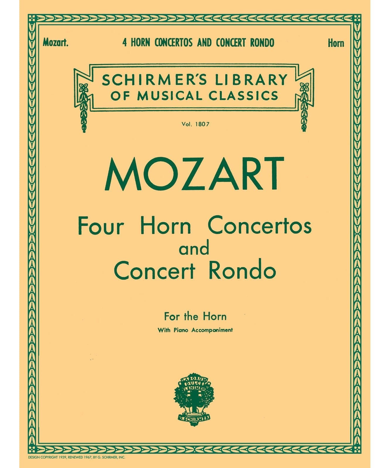 Four Horn Concertos and Concert Rondo - Remenyi House of Music