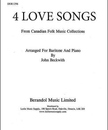 Four Love Songs From a Canadian Folk Collection - Remenyi House of Music