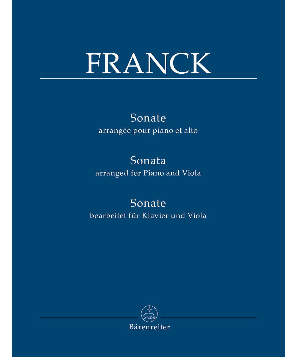 Franck C. - Viola Sonata - Remenyi House of Music