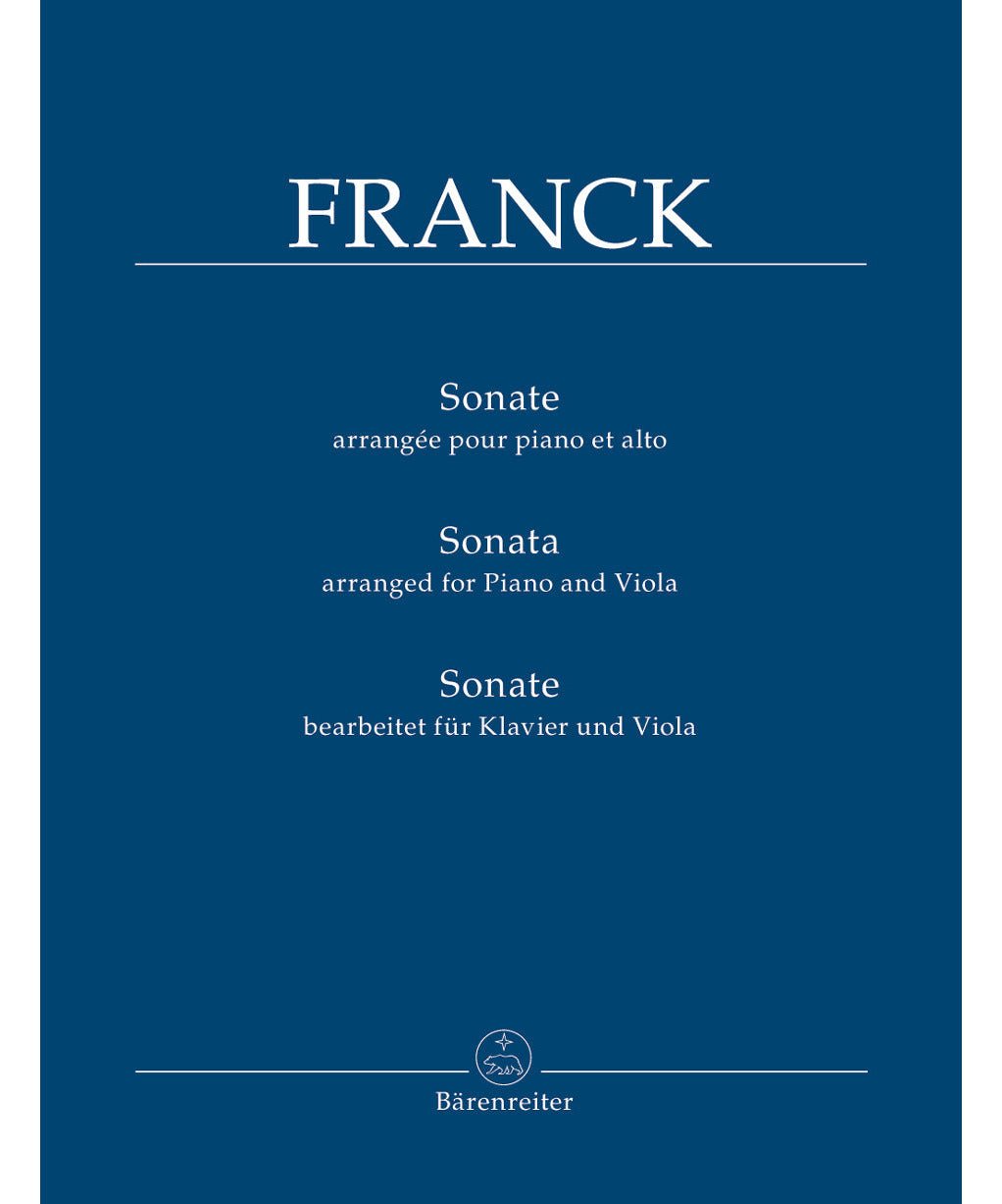 Franck C. - Viola Sonata - Remenyi House of Music