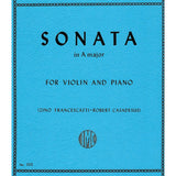 Franck, C. - Violin Sonata in A Major - Remenyi House of Music