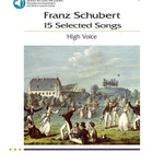 Franz Schubert - 15 Selected Songs (High Voice) - Remenyi House of Music