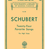 Franz Schubert - 24 Favorite Songs (High Voice) - Remenyi House of Music