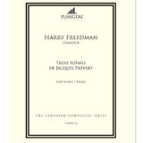 Freedman H. - 3 Poemes De Jacques Prevert - Remenyi House of Music