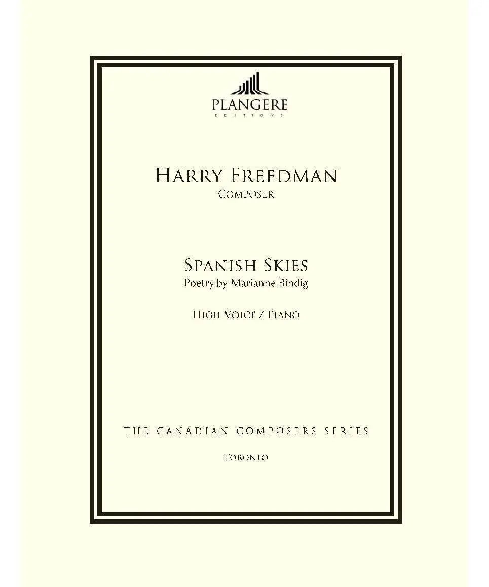 Freedman, H. - Spanish Skies - Remenyi House of Music
