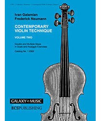 Galamian I. - Contemporary Violin Technique Volume 2 - Remenyi House of Music