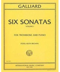 Galliard J.E. - 6 Trombone Sonatas V 1 - Remenyi House of Music