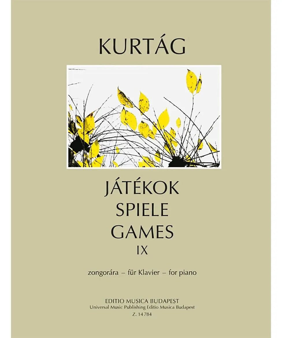 Games for Piano – Volume 9 - Remenyi House of Music