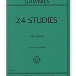 Gavinies, P. - 24 Studies - Remenyi House of Music