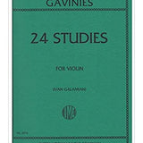 Gavinies, P. - 24 Studies - Remenyi House of Music