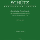Geistliche Chor - Music SWV 369 - 380 - Remenyi House of Music