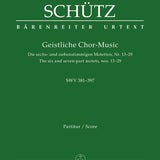 Geistliche Chor - Music SWV 381 - 397 - Remenyi House of Music