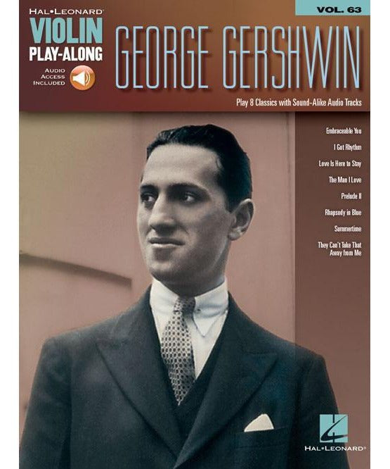 George Gershwin - Violin Play - Along Volume 63 - Remenyi House of Music