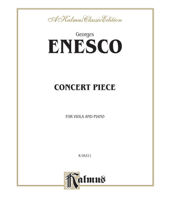 Georges Enesco - Concert Piece - Remenyi House of Music