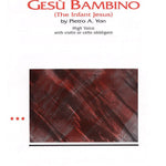 Gesu Bambino - by Pietro Yon (High Voice) - Remenyi House of Music