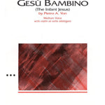 Gesu Bambino - by Pietro Yon (Medium Voice) - Remenyi House of Music