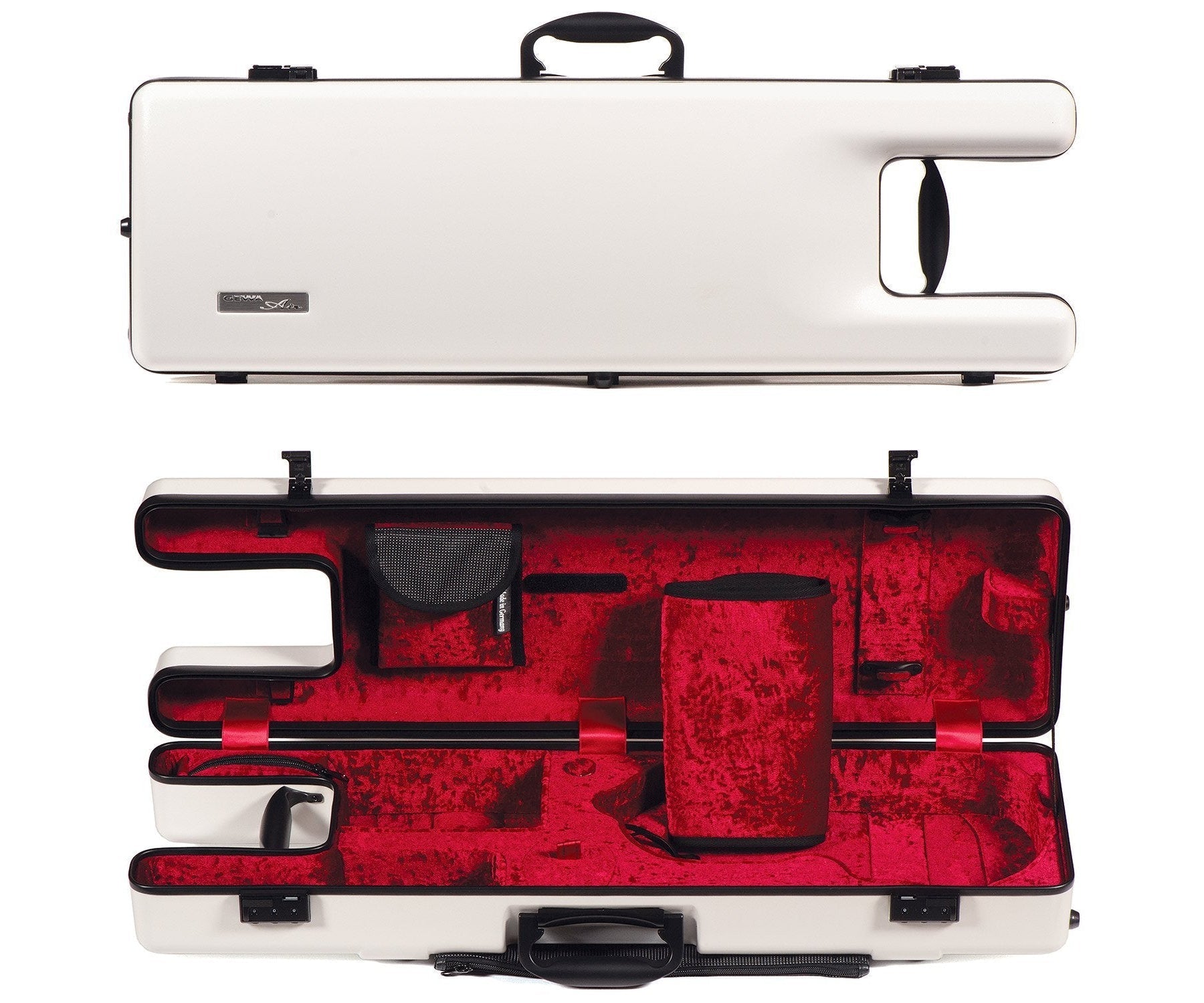 Gewa Air Ergo Oblong 4/4 Violin Case - White - Remenyi House of Music