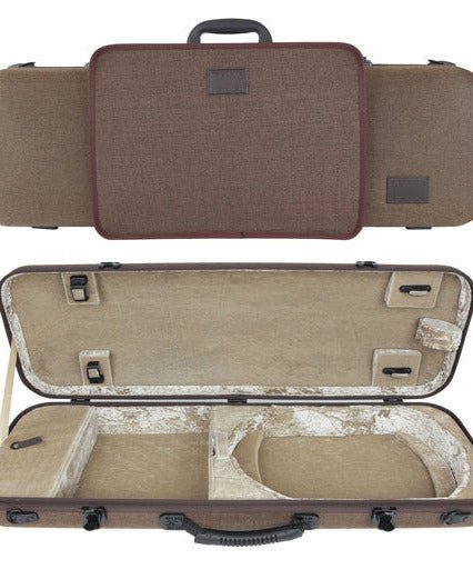 Gewa Bio - S Oblong Violin Case with Music Pocket - Brown - Remenyi House of Music