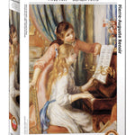 Girls at the Piano by Pierre - Auguste Renoir 1000 - Piece Puzzle - Remenyi House of Music