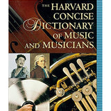 The Harvard Concise Dictionary of Music and Musicians by Don Michael Randel