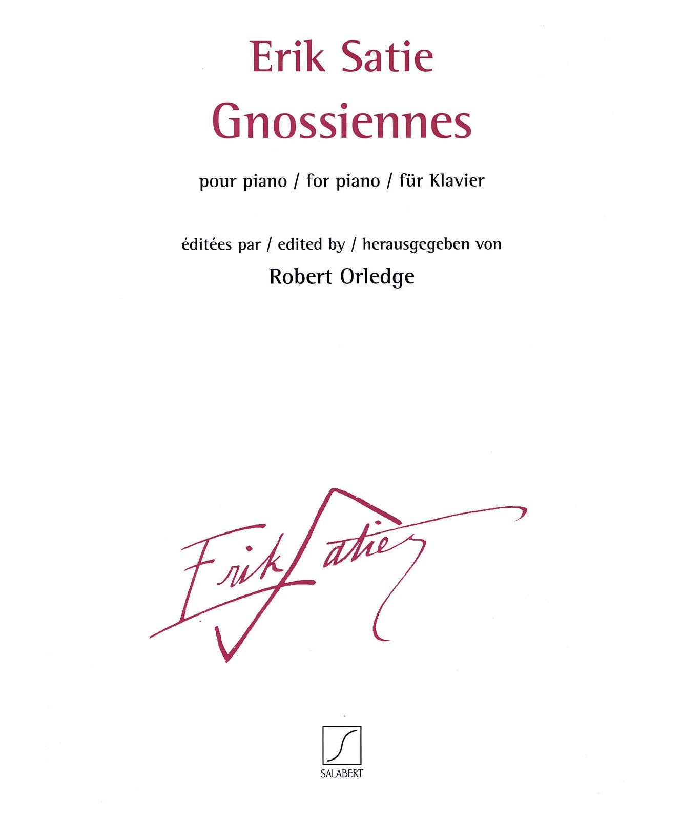 Gnossiennes - Remenyi House of Music