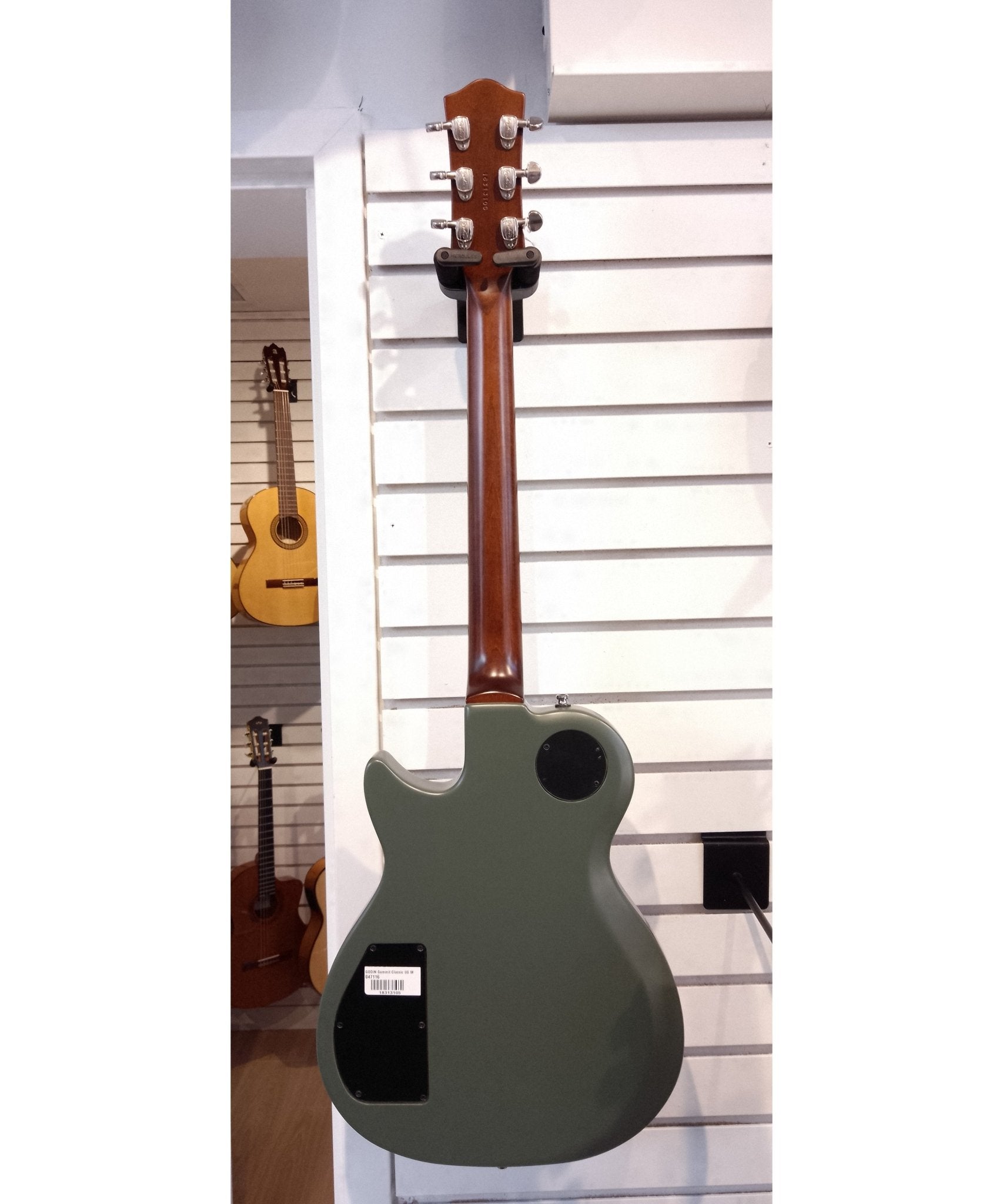 Godin Summit Classic SG Matte Green - Remenyi House of Music