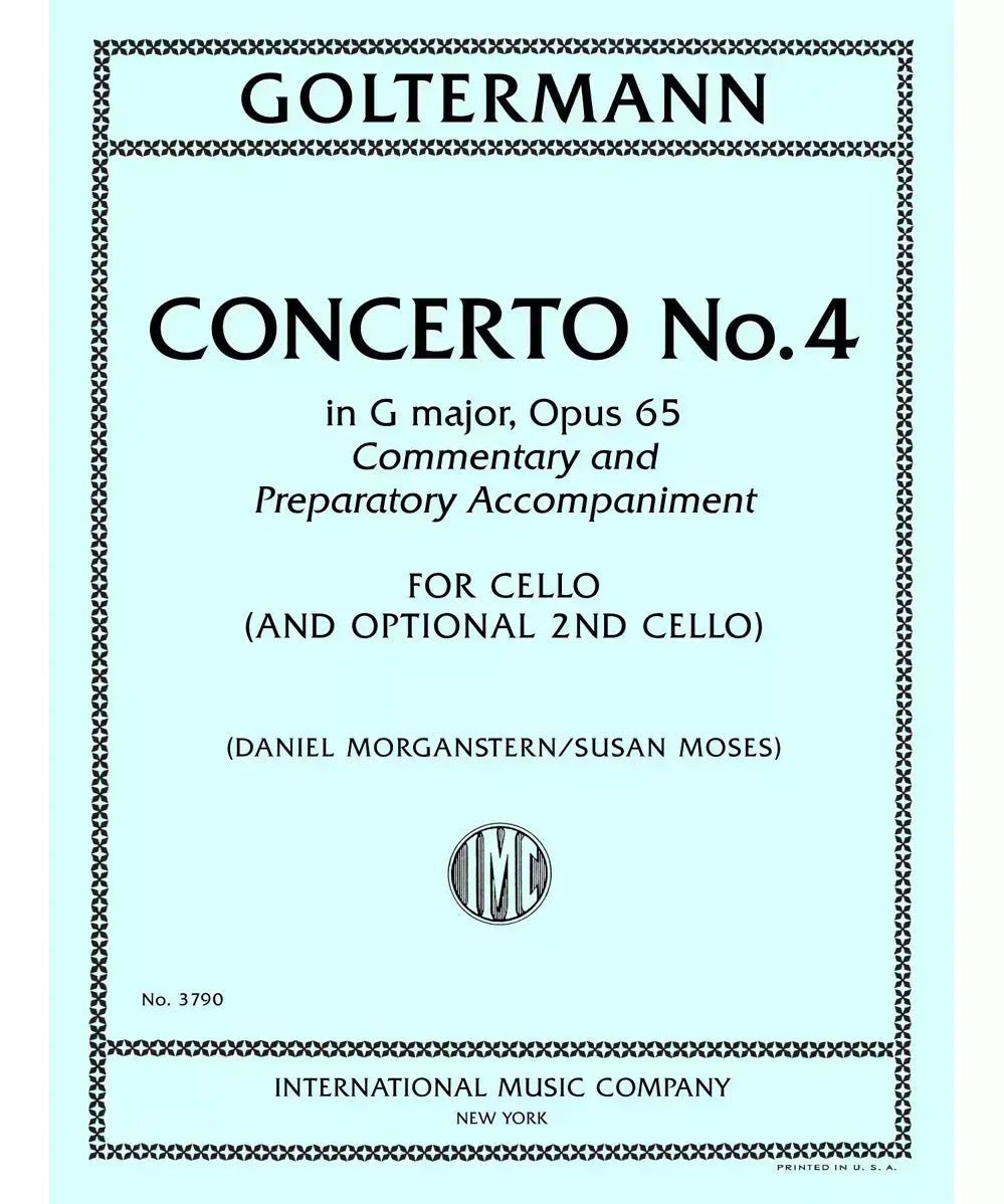 Goltermann, G. - Cello Concerto 4 in G, Op. 65 - Remenyi House of Music
