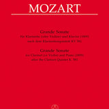 Grande Sonate for Clarinet (or Violin) and Piano in A major (1809) - Remenyi House of Music