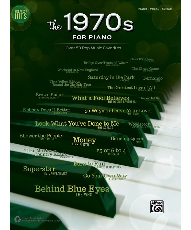 Greatest Hits: The 1970s for Piano - Remenyi House of Music