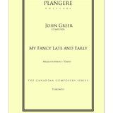 Greer J. - My Fancy Late & Early - Soprano - Remenyi House of Music