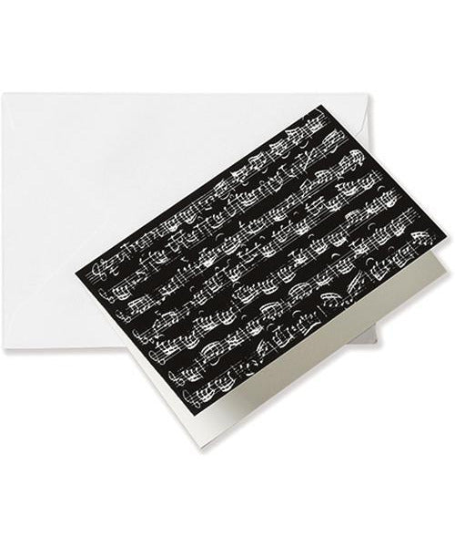 Greeting Card - Sheet Music - Black - Remenyi House of Music