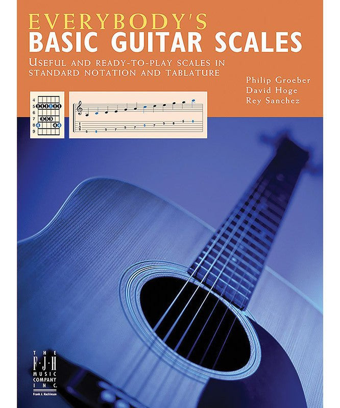 Groeber/Hoge/Sanchez - Everybody's Basic Guitar Scales - Remenyi House of Music