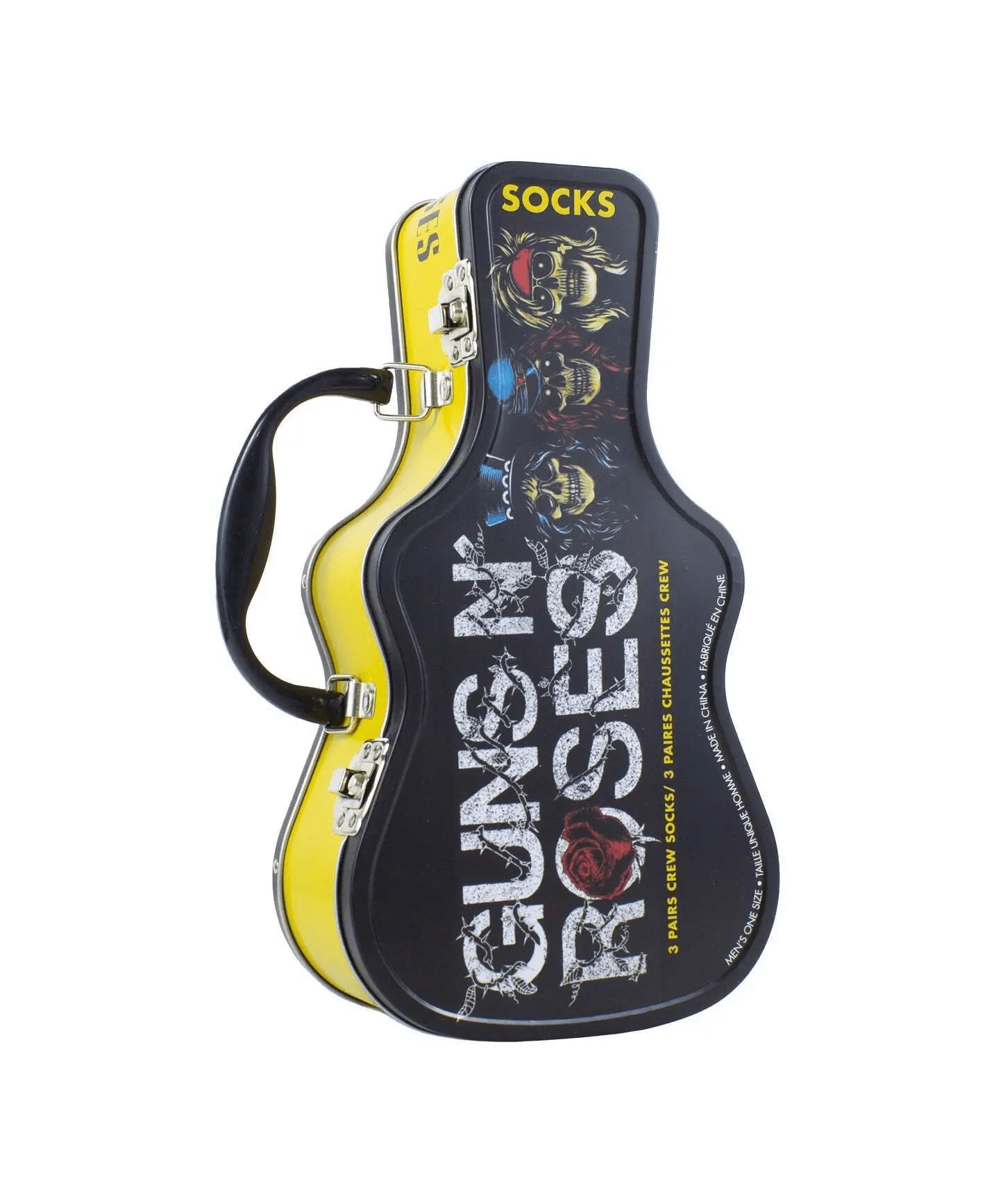 Guns 'n Roses Socks in Guitar Tin (3-pair) - Remenyi House of Music