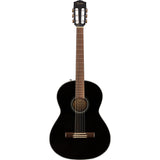 Fender CN-60S Nylon Guitar, Walnut Fingerboard, Black